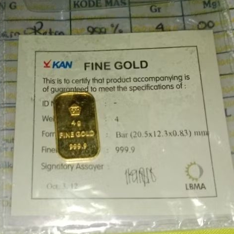 ANTAM RETRO Classic 4 gram