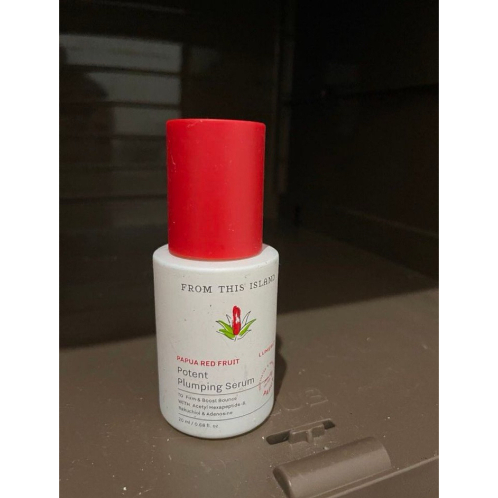 Plumping serum from this island