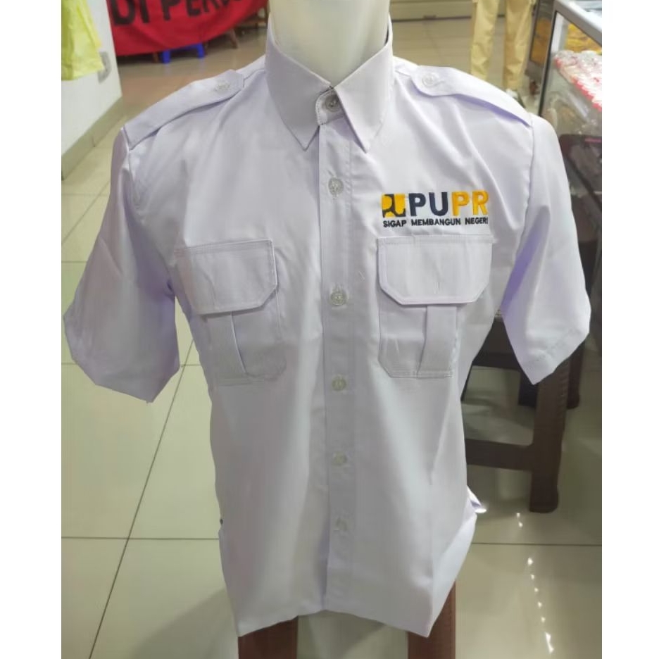 Kemeja PUPR Seragam PDH PUPR Dan PDL PUPR + BORDIR