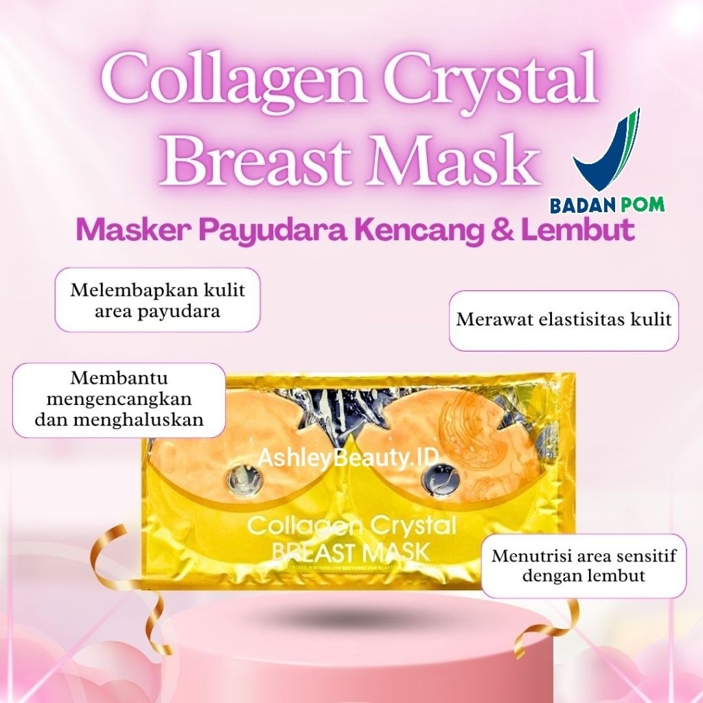 Masker Payudara -Collagen Crystal Breast Masker Payudara Kencang & Lembut