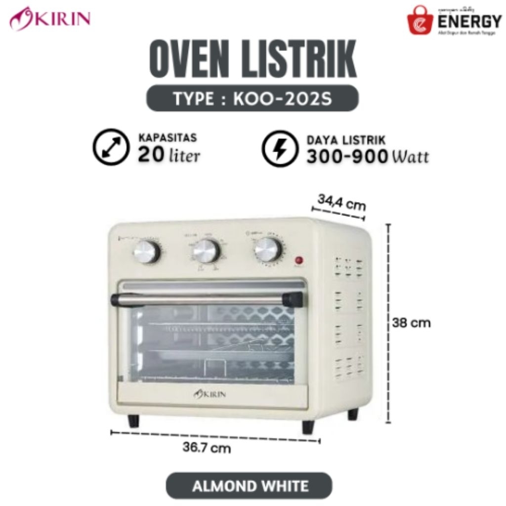 oven & microwave kirin KOO 202S