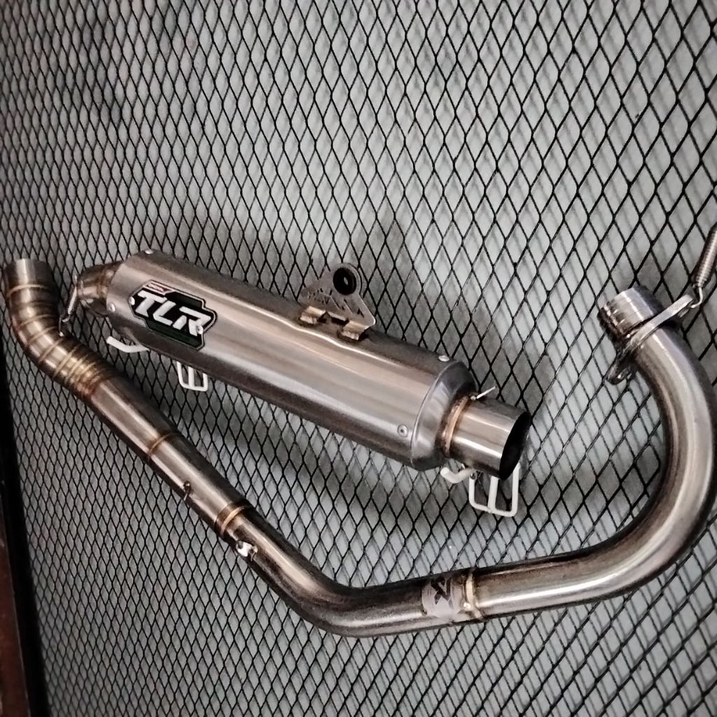 knalpot Tiger TLR factory muffler bulet jenong P-32