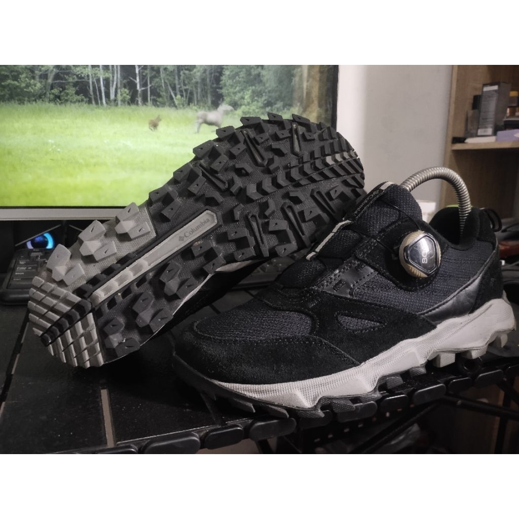 Sepatu Gunung Trail Run Columbia Size 38 39 boa system like new
