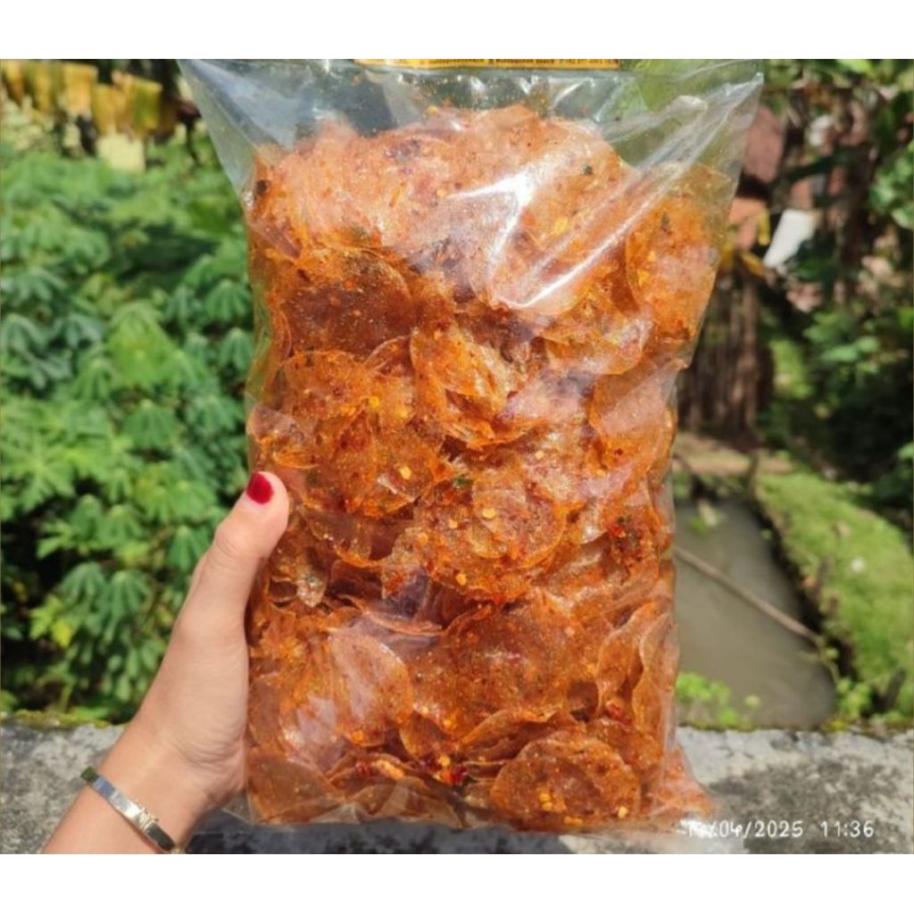 KRIPIK KACA PEDAS 100 GRAM