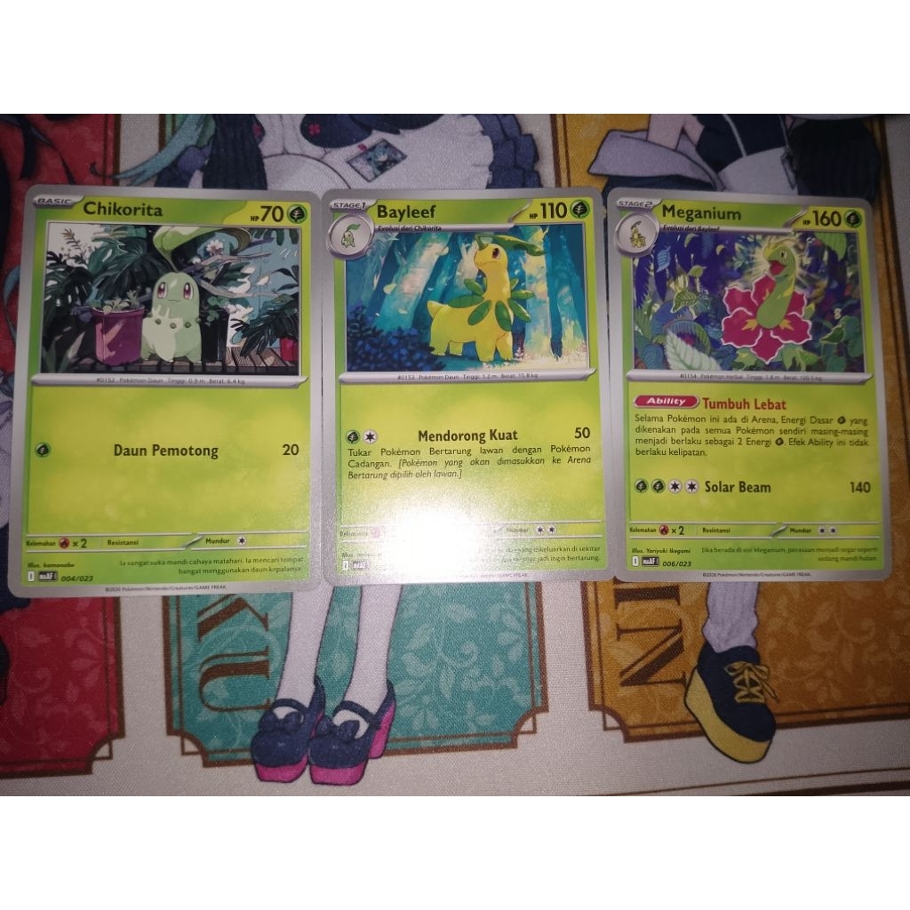 Evoline Meganium - Pokemon TCG Indonesia