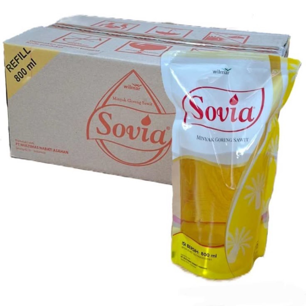 Minyak Goreng Sovia 1 liter 1Dus isi 12