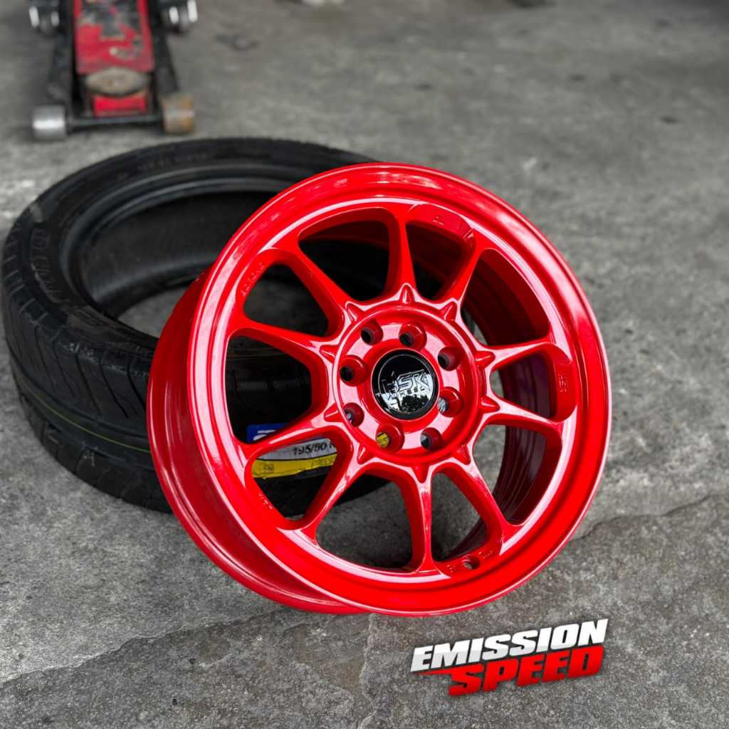 Velg Mobil HSR DL R15 Hole 4 Lebar 6.5 Inch - Velg Racing Bergaransi