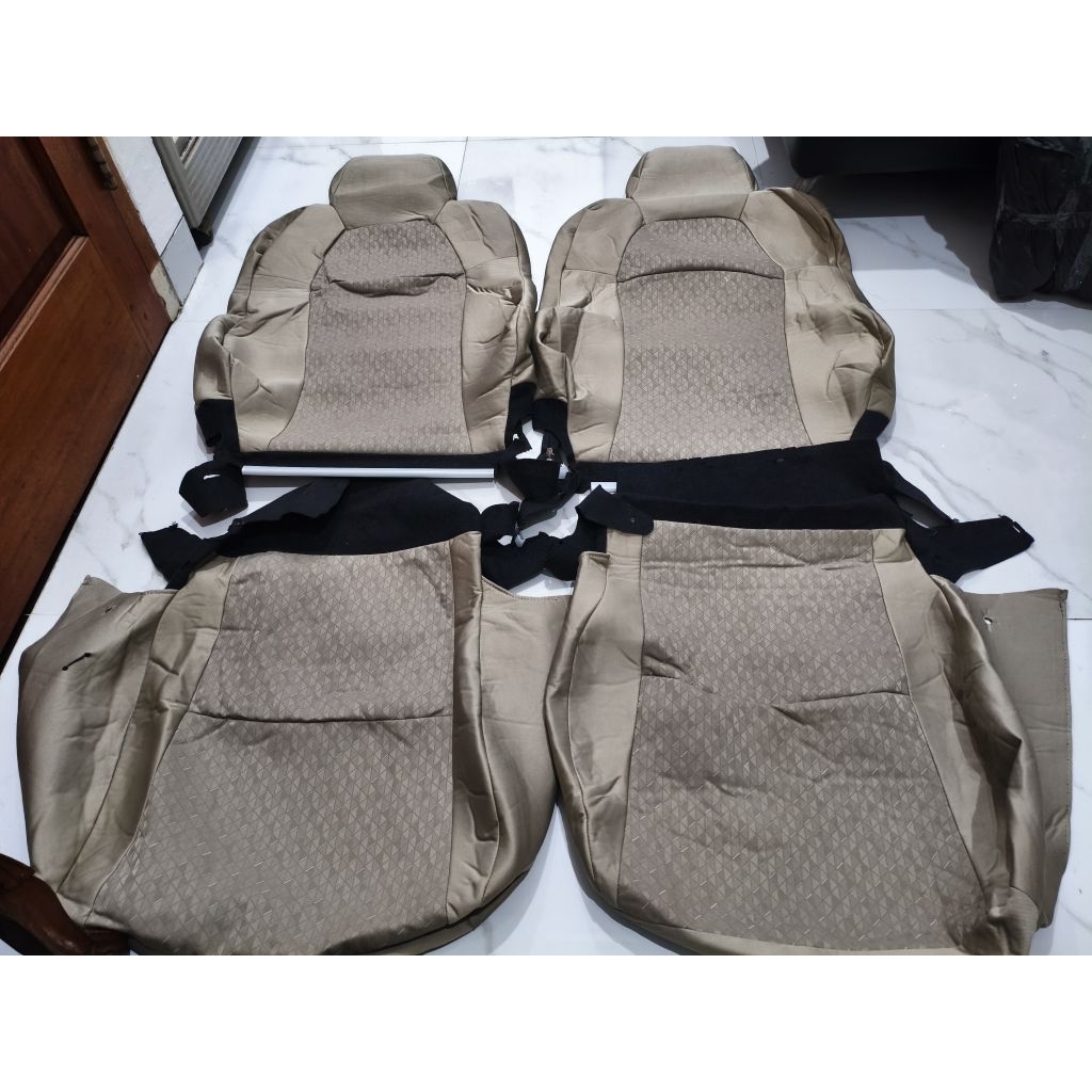 Sarung Jok Original Brio Satya 2019 2021 cover jok asli