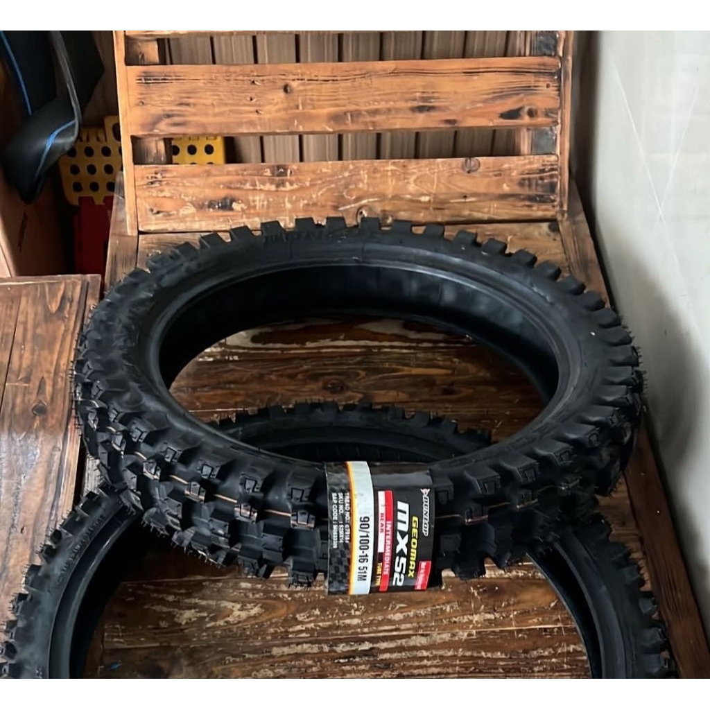 ban dunlop geomax mx52 90 100 16