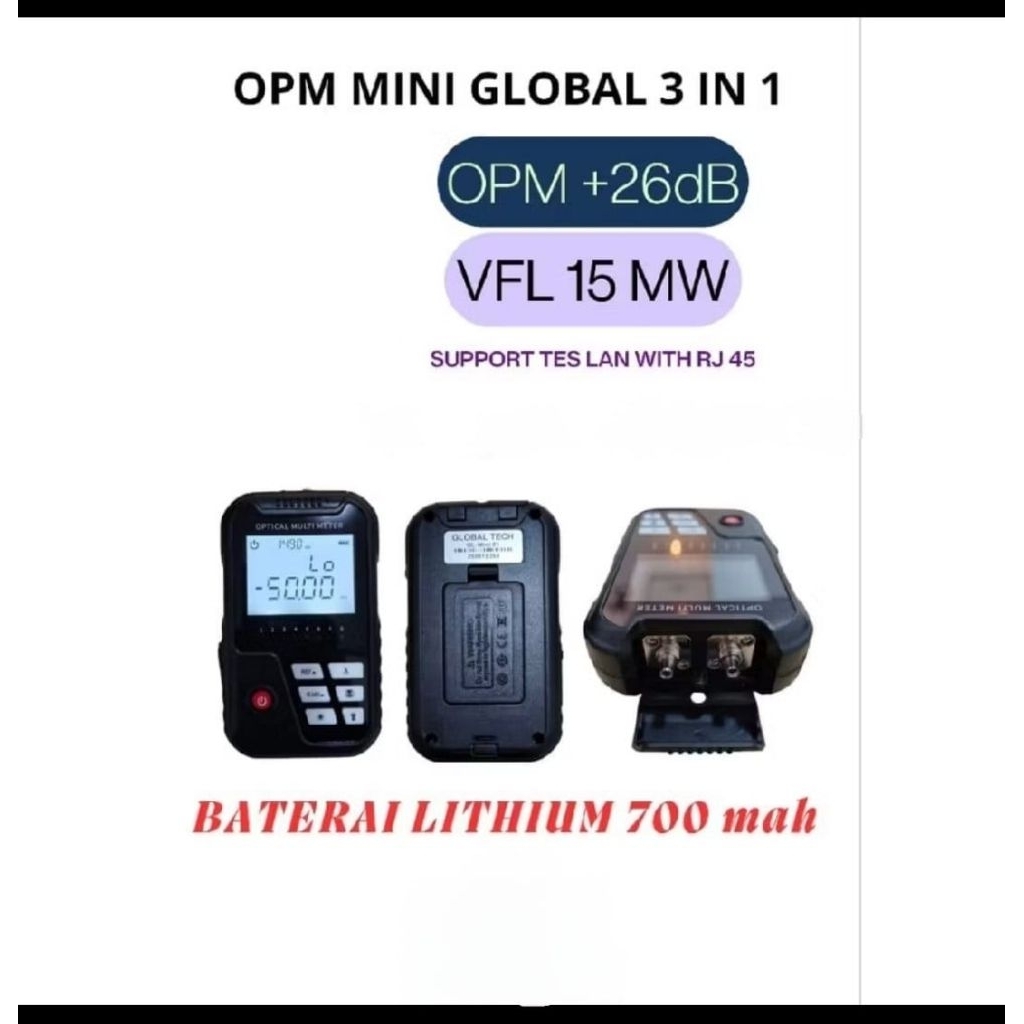 OPM MINI 3 IN 1 GLOBAL +26dB