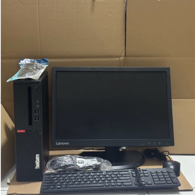 PAKET PC MURAH LENOVO M910s CORE i5 GEN6 RAM 16GB DDR4 256GB MONITOR 20inch siap tempur 24JAM