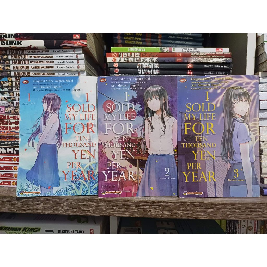 Komik i sold my life 1-3 reguler