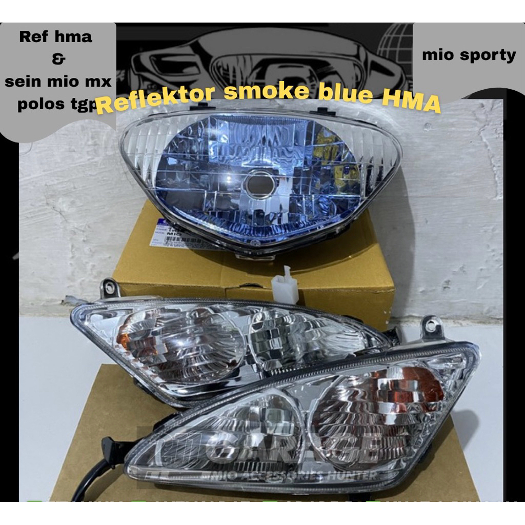 REFLEKTOR HMA MIO SPORTY THAILAND SMOKE BLUE
