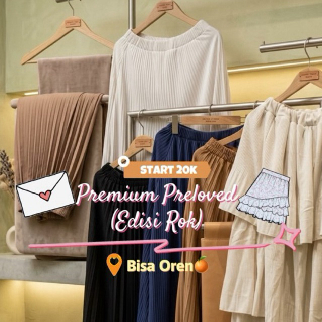 Rok Plisket Premium (PRELOVED)