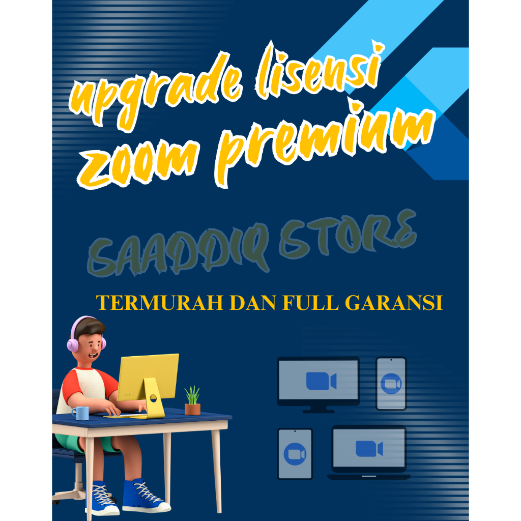 Zoom Meeting Unlimited PRO 1 Bulan TERMURAH FULL GARANSI