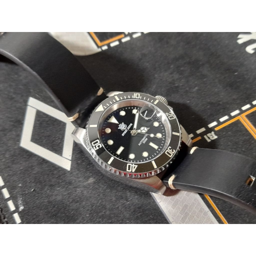 Steeldive Submariner Diver Watch Automatic Seiko NH35