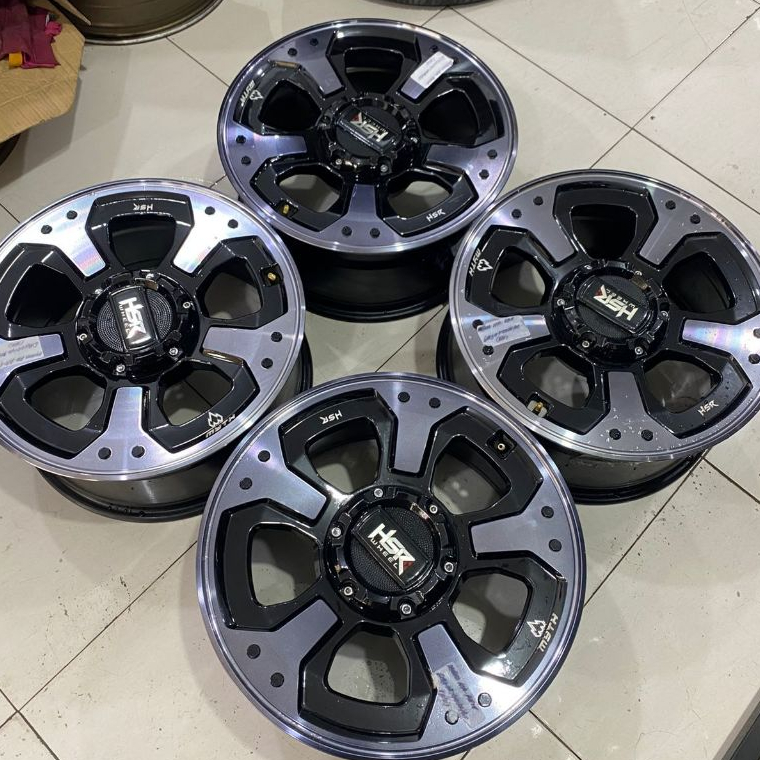 Velg Mobil Bekas HSR MYTH 03 Ring 18 Baut 6X139 Cocok PAJERO FORTUNER HILUX DLL