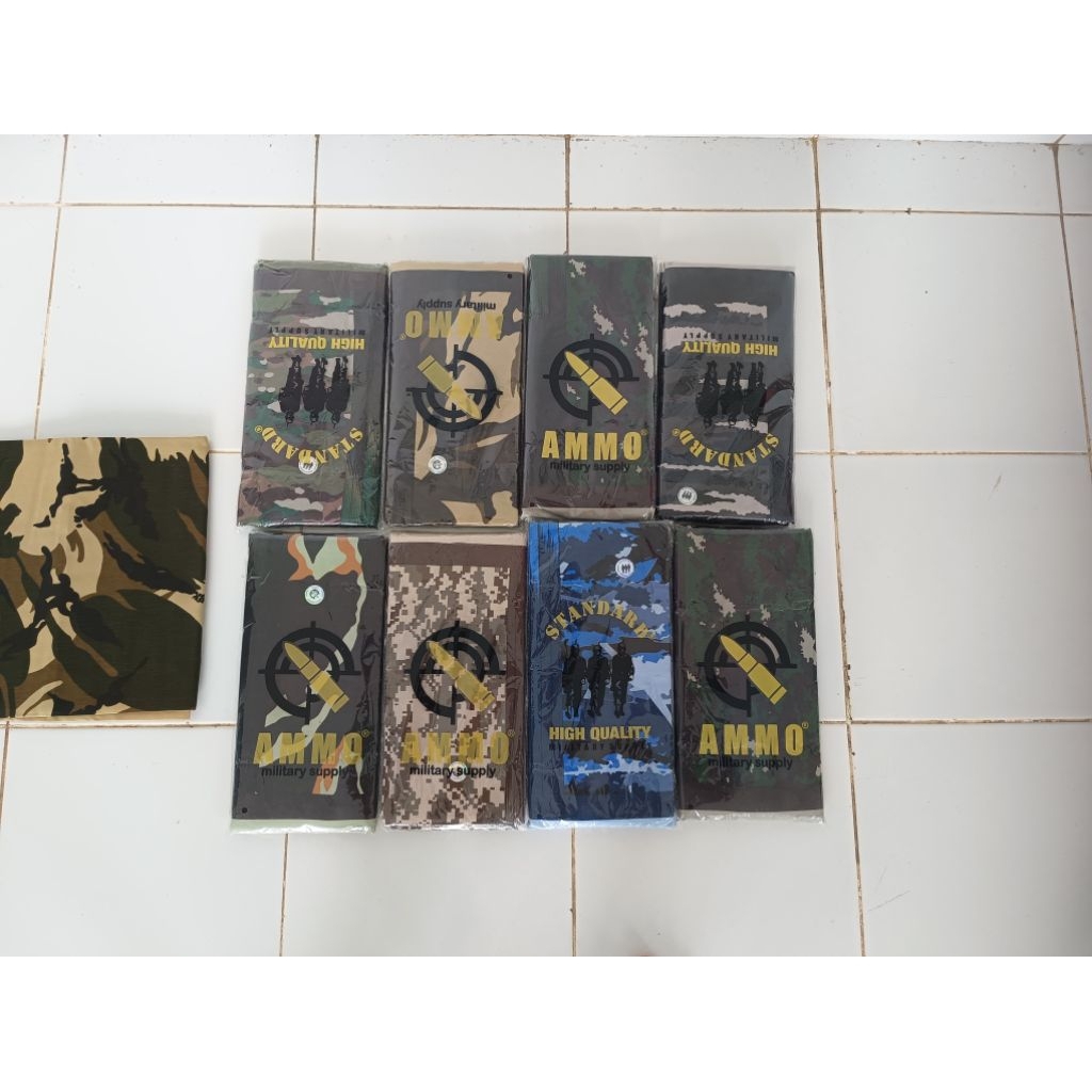 Sarung Ammo motif Loreng TNI