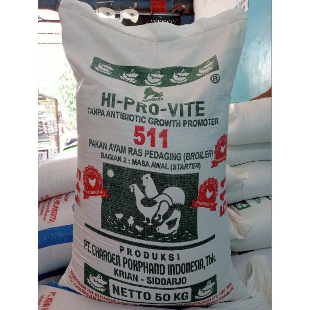 511 Pakan Ayam Pedaging Pokphand
