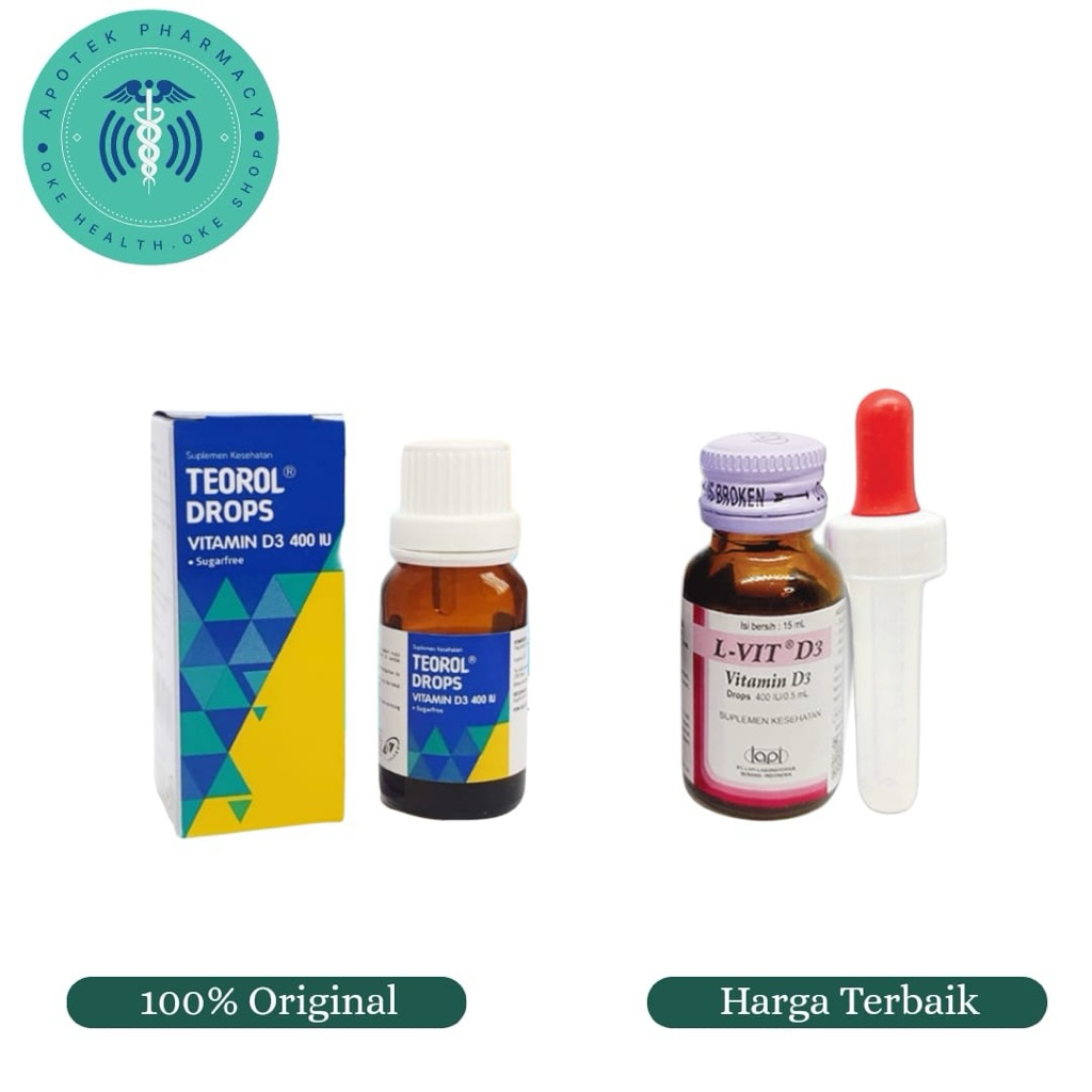 TEOROL DRPOS  Vitamin D3 untuk bayi dan anak