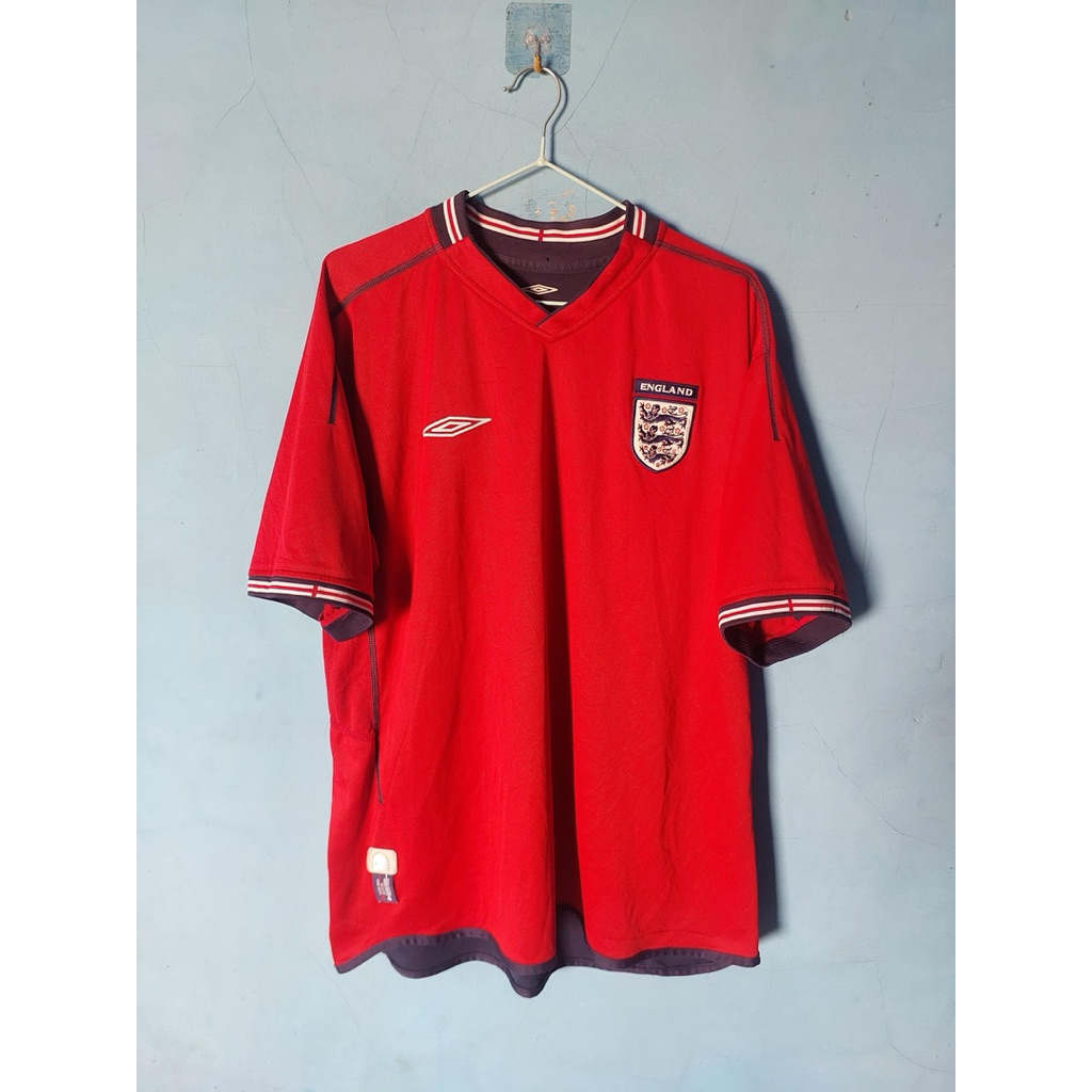 Jersey Original England 2002 Away size L Bekas 93%