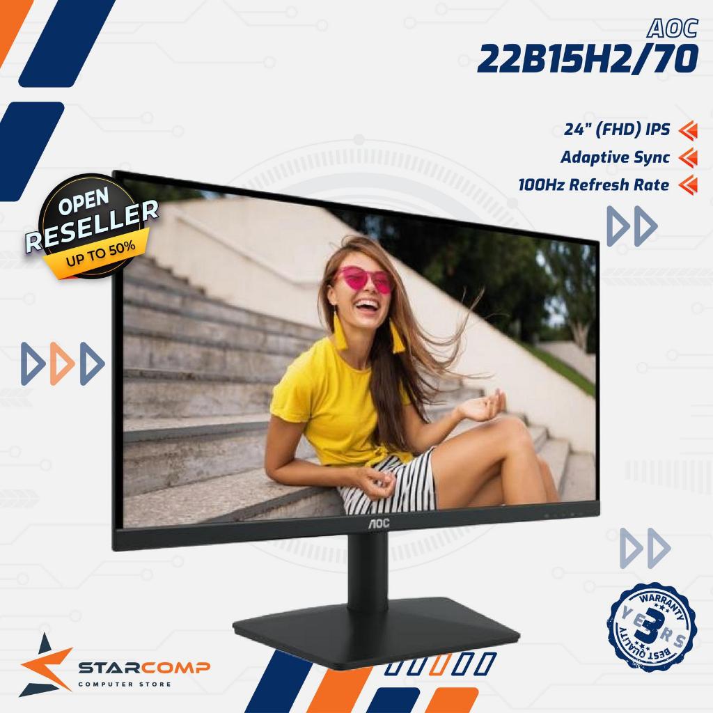 AOC 22B15H2 LED Monitor 22" IPS FHD 100Hz 4ms Adaptive Sync