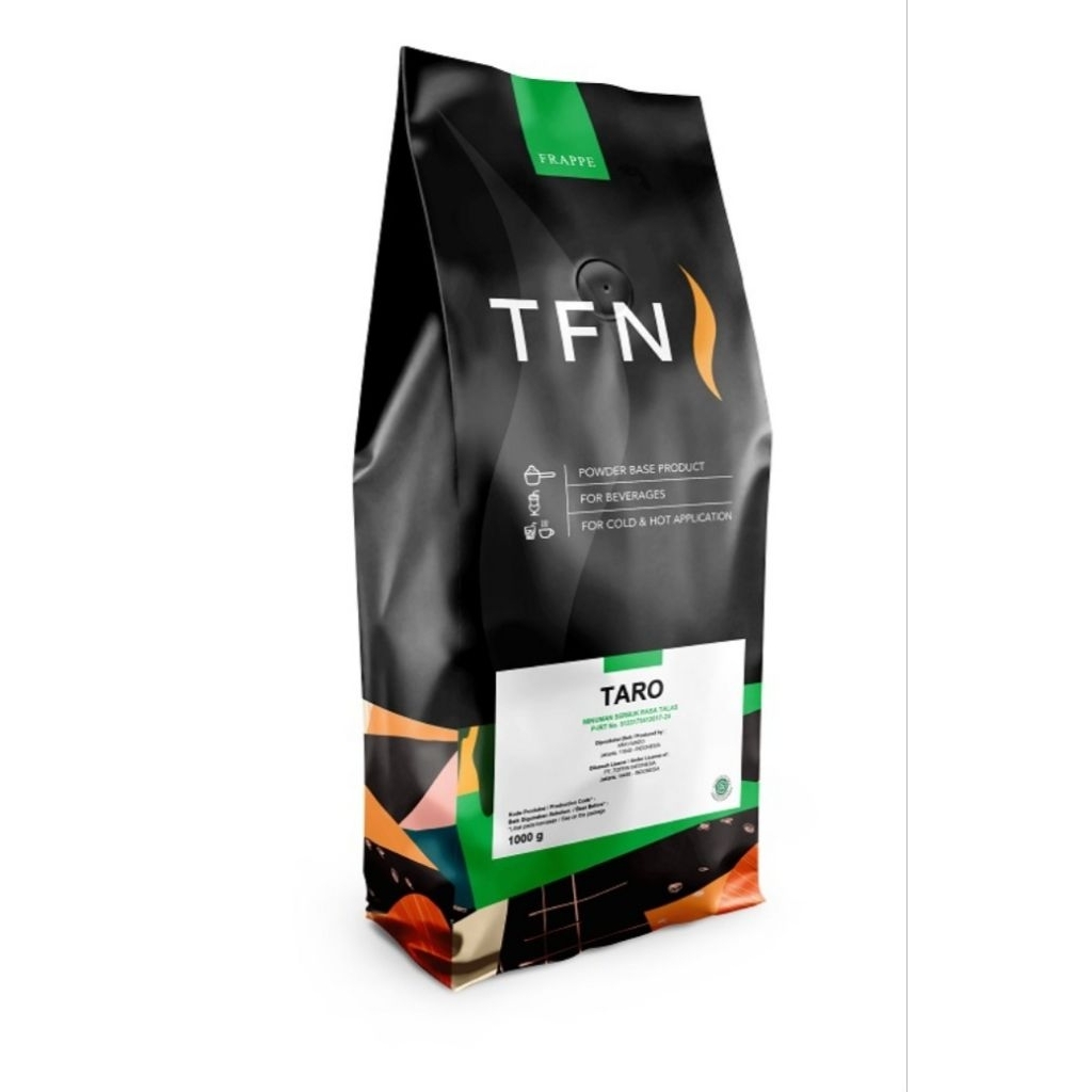 TFN Frappe Taro Powder 1 kg / Bubuk Minuman Rasa Taro