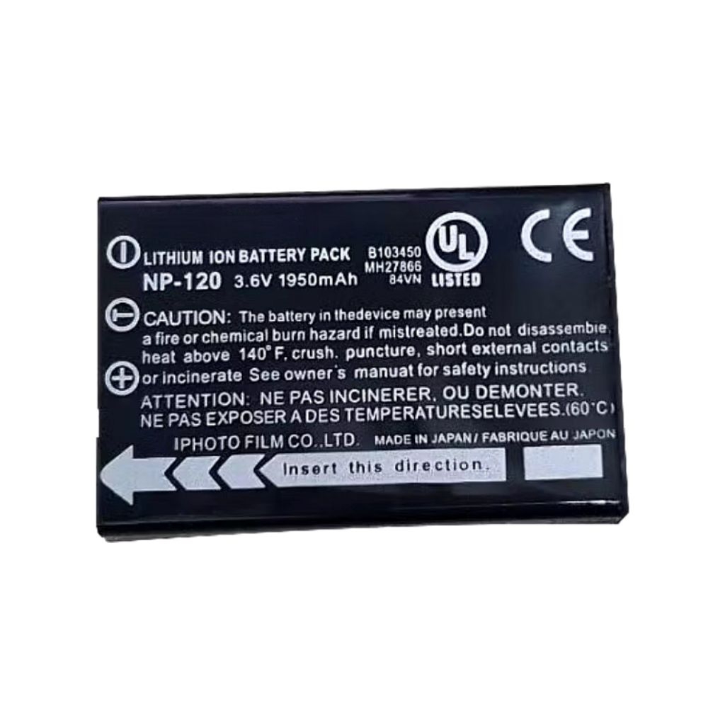 Ready Battery Kamera FinePix 603 Batre Fine Pix F10 Baterai Fujifilm BC NP-120 Batrai Fuji F10 NP120