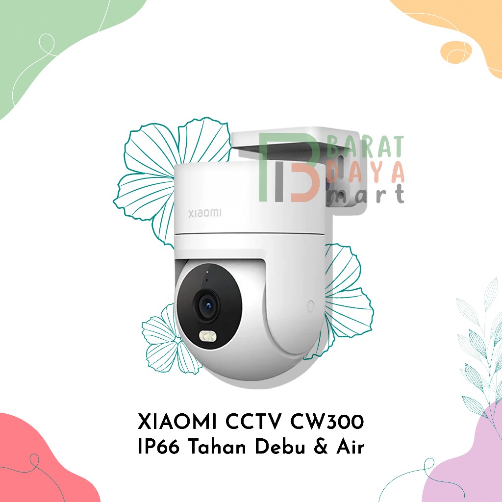 Xiaomi CCTV Outdoor CW300 CCTV IP66 Tahan Debu & Air *NEW* Garansi Resmi