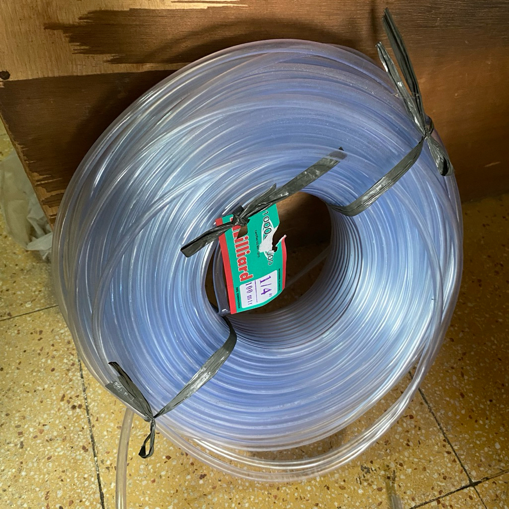 Selang Air Bening Waterpass Milliard 1/4"