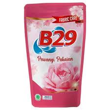 B29 2in1 Pewangi Pakaian + pelicin pakaian free hand&body liotion 390ml