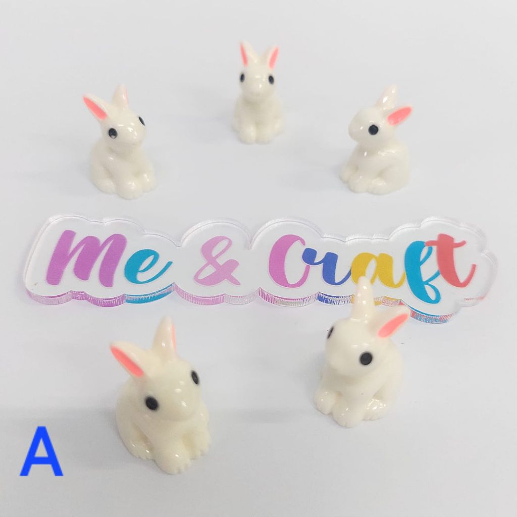 Hiasan Miniatur Kelinci Hiasan Paskah