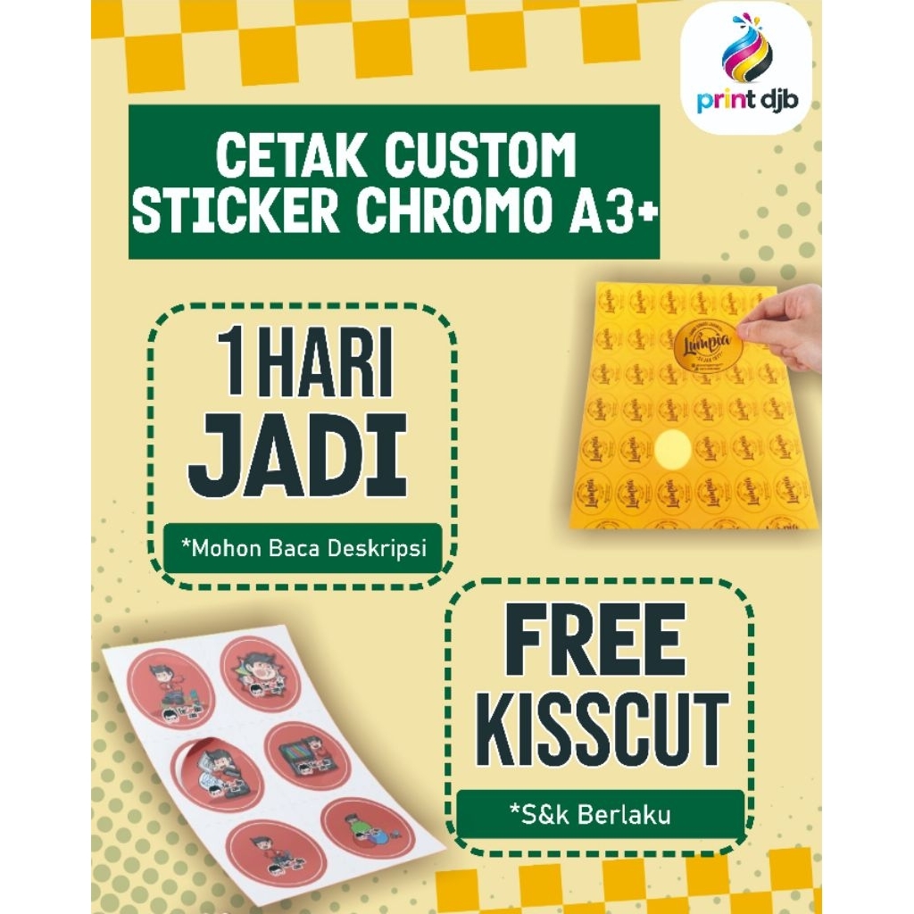 stiker kromo