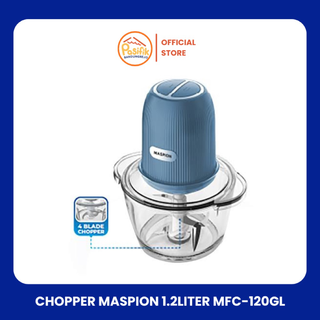 CHOPPER MASPION 1.2LITER / CHOPPER BAHAN KACA