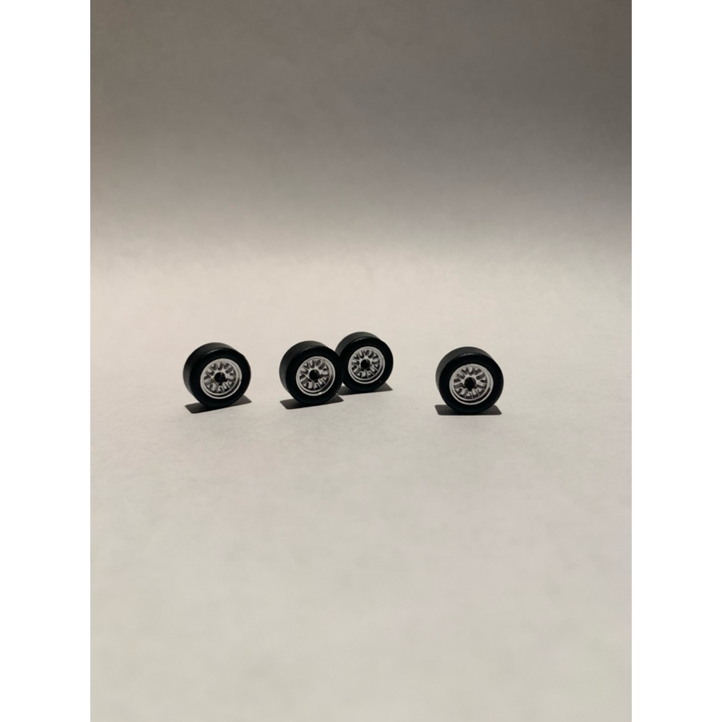 Hot Wheels Real Riders Mattel BBS LM Chrome 10 10 Rubber Tires Ban Karet BBS RS LM Original Mattel S