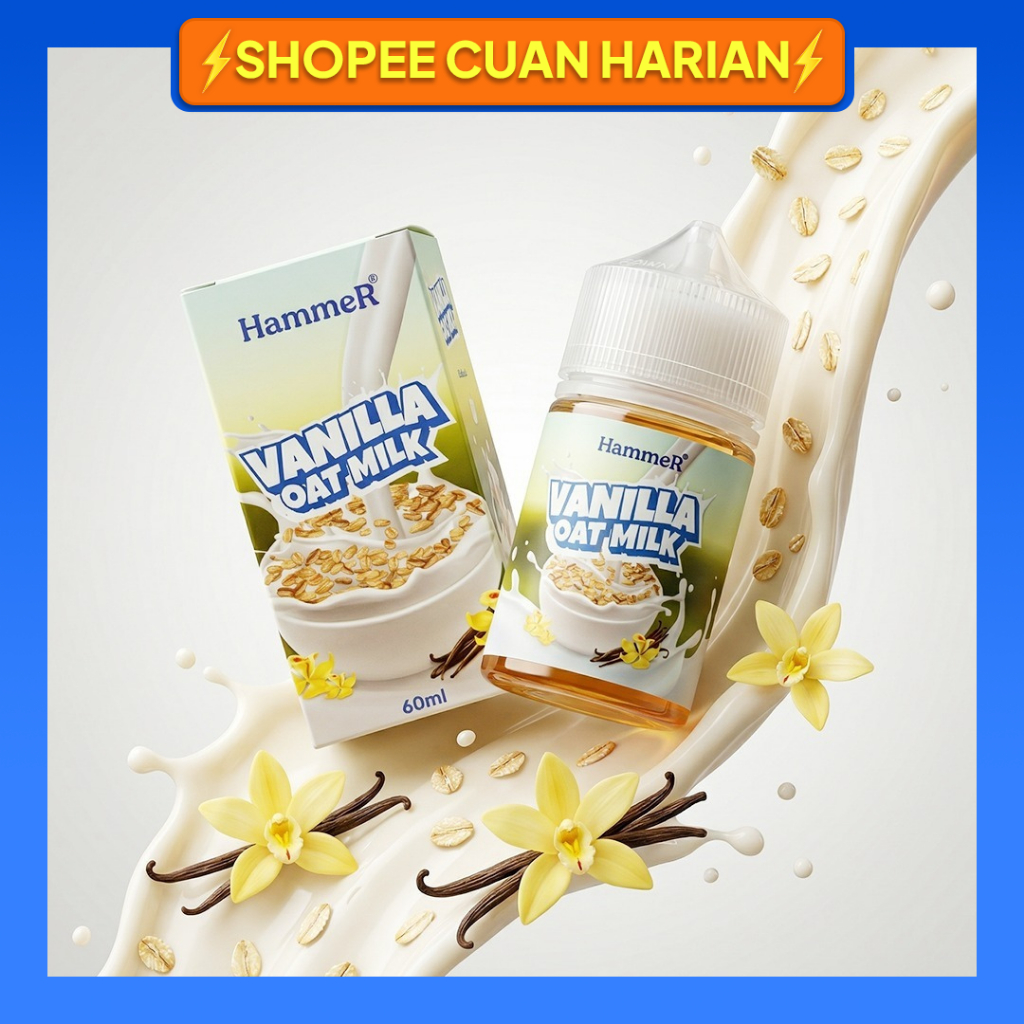 HAMMER VANILLA OATMILK NEW SERIES FREEBASE 100% AUTHENTIC