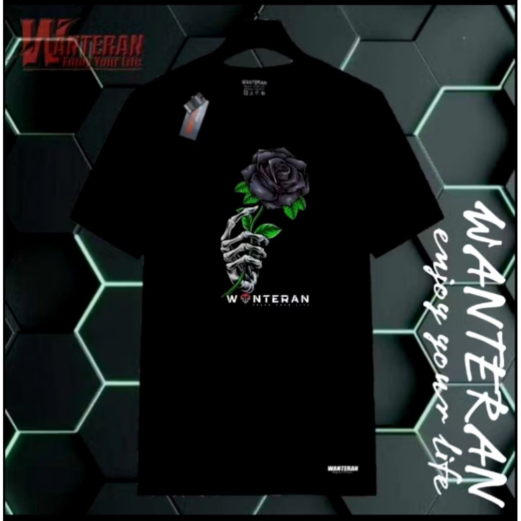 (COD) kaos distro pria DTF besar motif pedang  kaos katun soft adem menyerap keringat