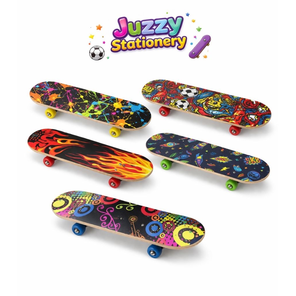 Skateboard Anak Mini Karakter | Papan Skate Anak Kecil | Mainan Skateboard Anak Lucu