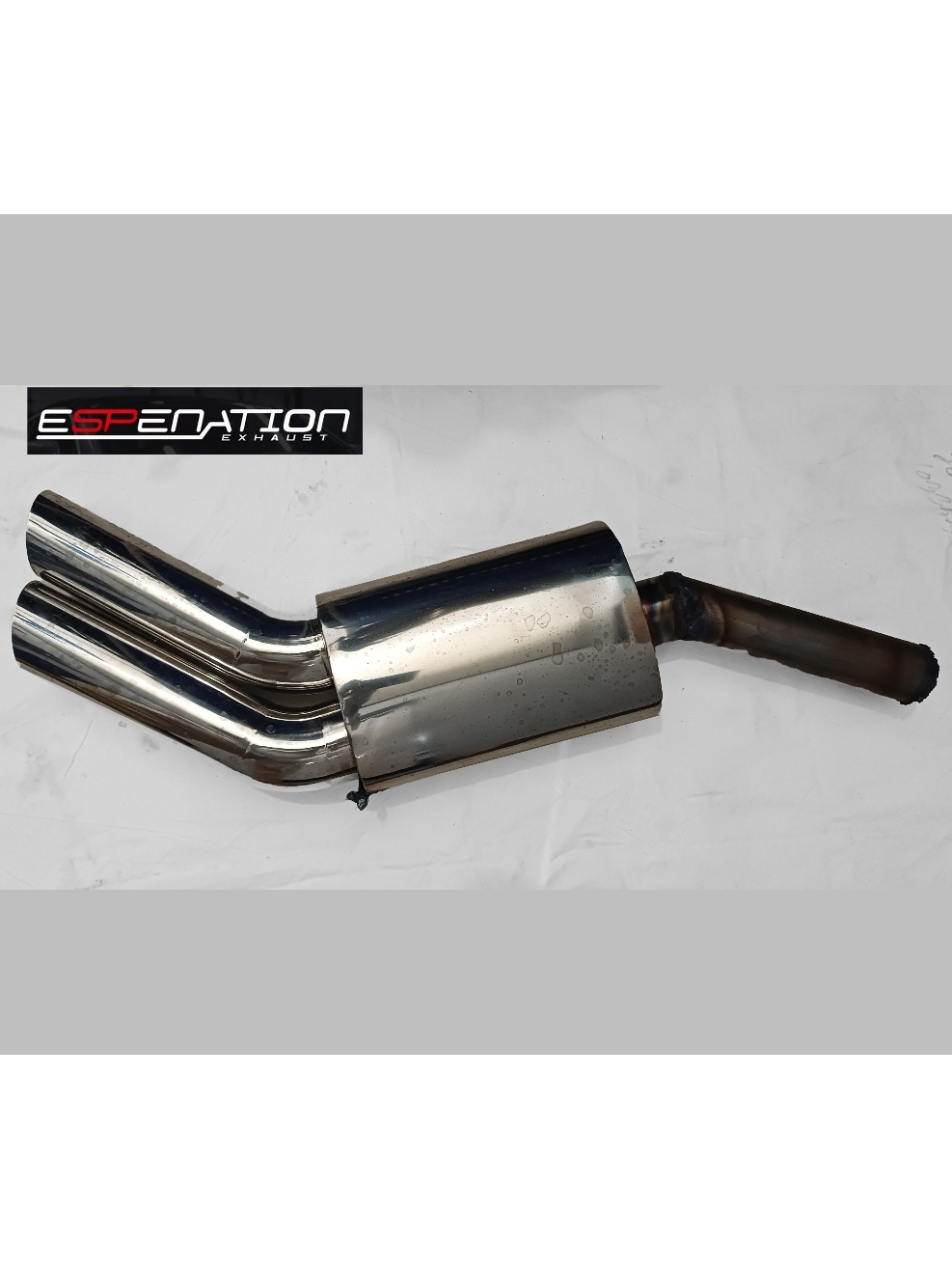 Knalpot mobil mercedes W124 E220 1996