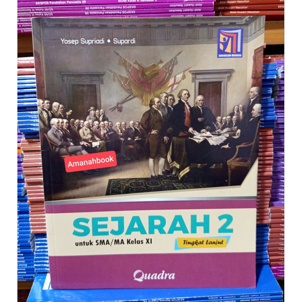 Buku Sejarah Tingkat Lanjut SMA Kelas 11 Kurikulum Merdeka Quadra