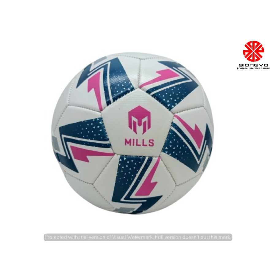 BOLA SEPAK SIZE 4 - MILLS THUNDER TRAINING BALL 11103207_28