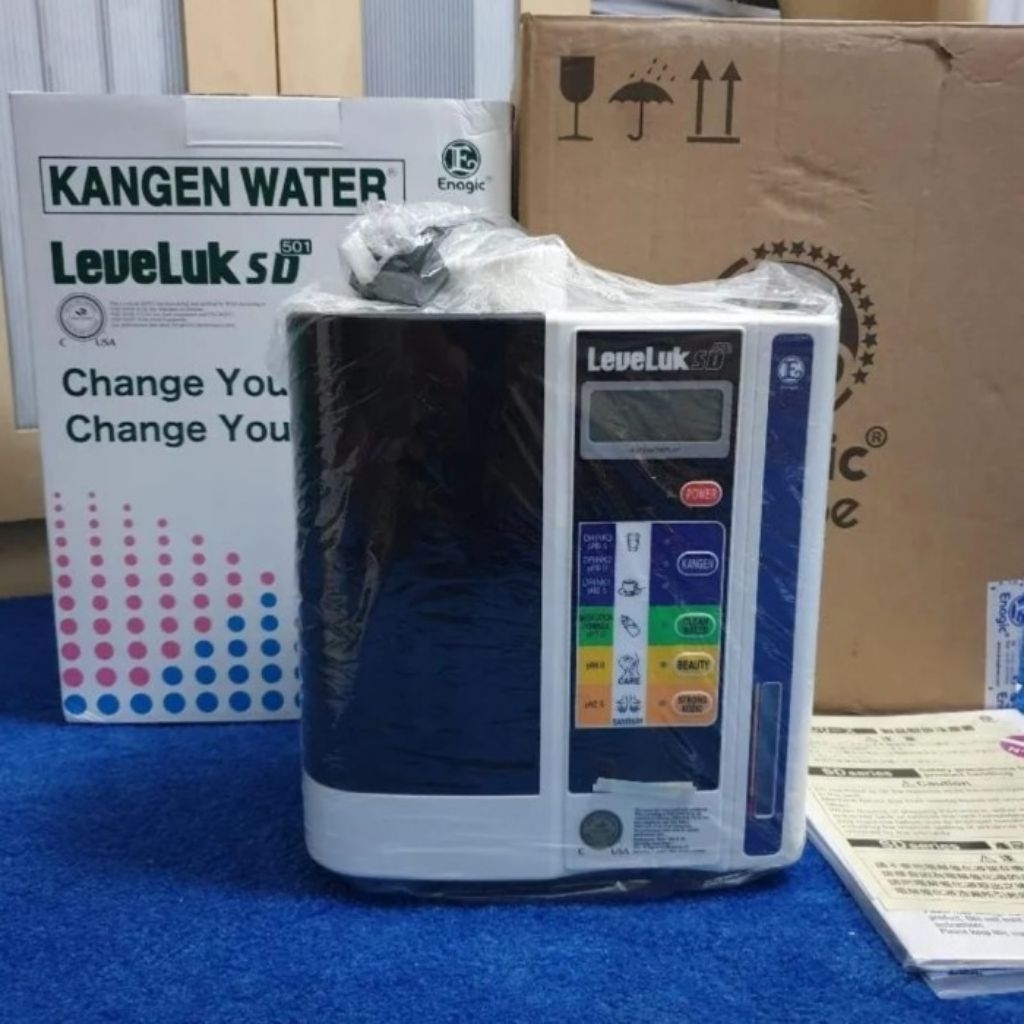 mesin kangen water laveluk SD501 baru segel 7plat