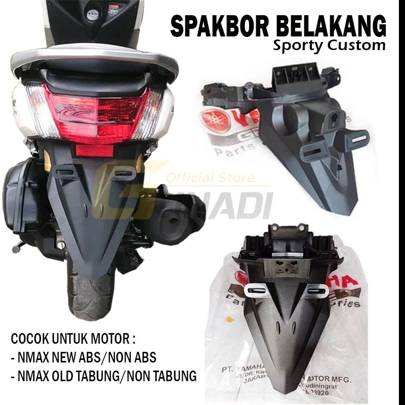 Spakbor Belakang NMAX Lancip Sayap pnp Yamaha NMAX Old / New NMAX Potong Custom Sporty Ori YGP Tabun