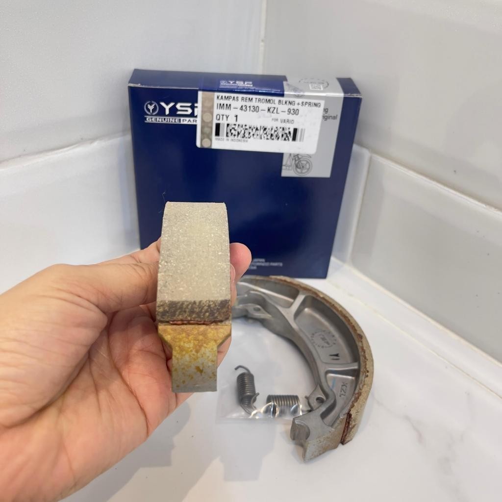 YSP KAMPAS TROMOL BELAKANG (KZL) VARIO / BEAT / SCOOPY KAMPAS REM BLKG YSP