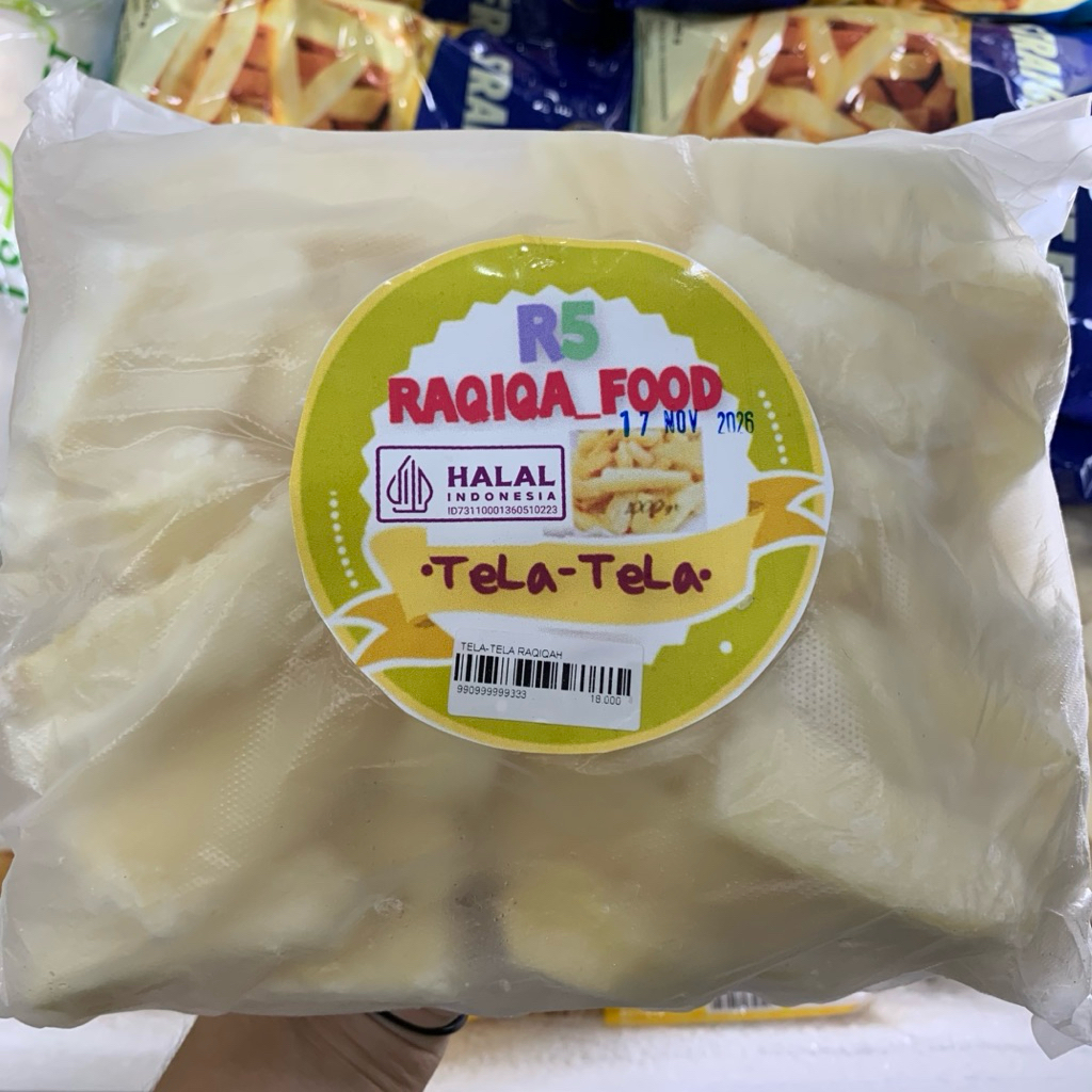 Raqiqah Tela-Tela (Singkong Frozen)500gr