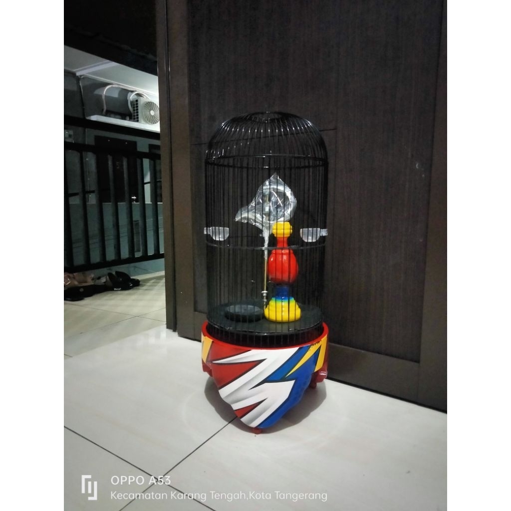 Sangkar Helopet Pleci Airbrush Fullset