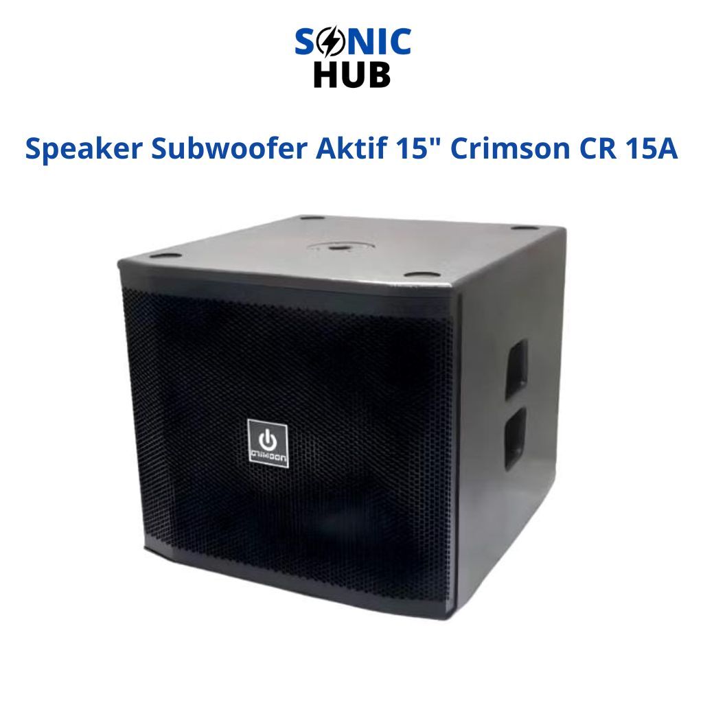Speaker Subwoofer Aktif 15 Inch Crimson CR 15A
