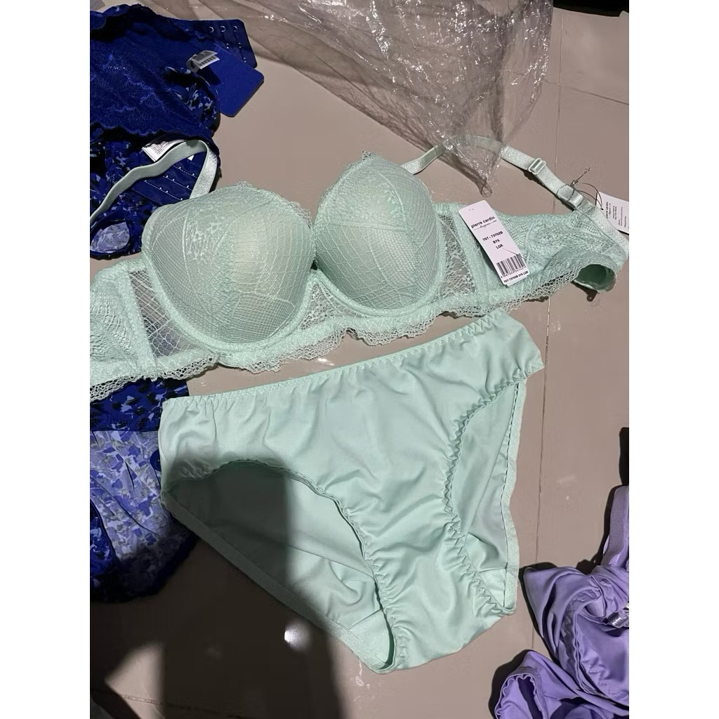PIERRE CARDIN SET BRA dan CELANA DALAM WANITA BH SIZE 32B 34B 36B