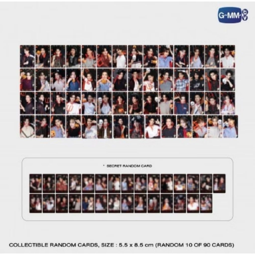 READY STOK PHOTOCARD TCTS GMMTV SANTA, JIMMY, SEA TALAY, GEMINI DLL