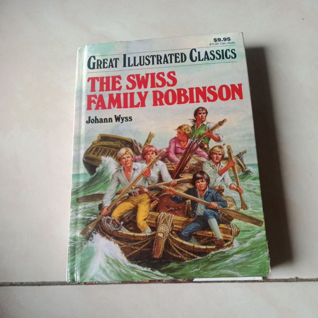Buku the Swiss family Robinson - great illustrated classics
